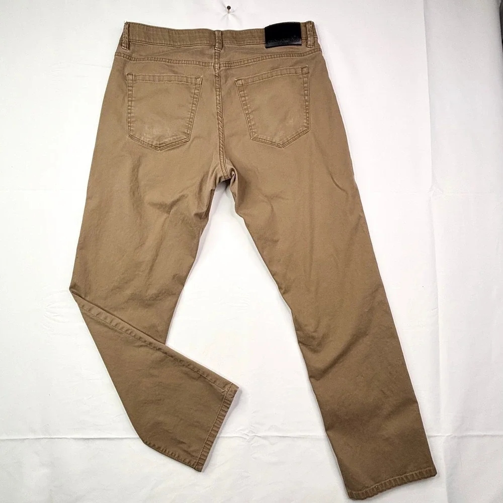 English Laundry Men's Khaki Pants 32x30 Slim Fit Cotton Stretch‎ Casual Chinos